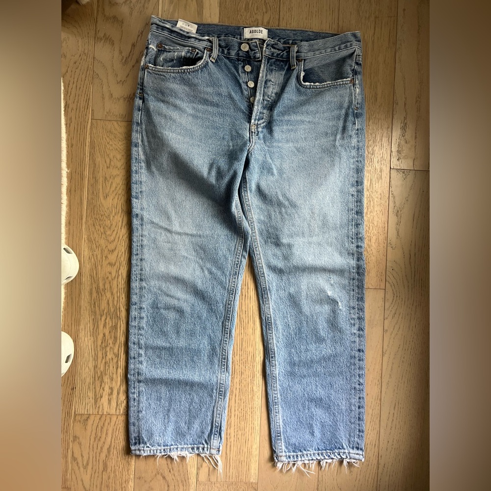 Agolde Light Blue Denim Jeans